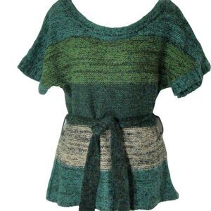 Daytrip Green Marled Dolman Sweater Size Large MUST BUNDLE